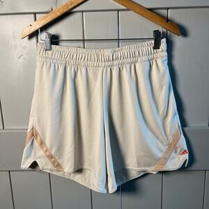 Adidas Women's Athletic All Purpose Basketball Shorts Cream Size S NEW